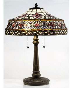 Tiffany style Ventura Flowers Table Lamp  
