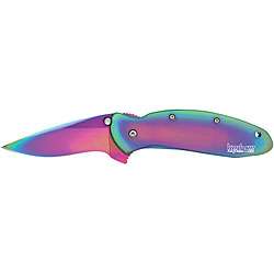 Kershaw 1620VIB Rainbow Scallion Folding Knife  