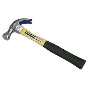 Vaughan FS13 13 Ounce Full Octagon Curved Claw Hammer, Full Polished 