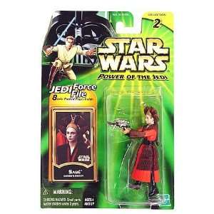  Star Wars Power of the Jedi Sabe Queens Decoy Toys 