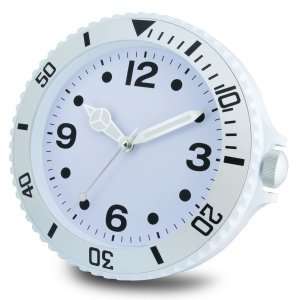  Big Time Funky Wall Clocks   White Toys & Games