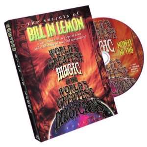  Magic DVD Worlds Greatest Magic   Bill In Lemon Toys 