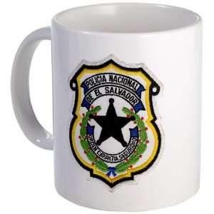  El Salvador Police Police Mug by  Kitchen 