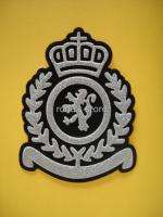 NAUTICAL CREST SEAL Iron On Patch Sew On Applique Motif  