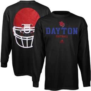  NCAA adidas Dayton Flyers College Eyes Long Sleeve T Shirt 