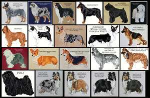HERDING DOGS COUNTED CROSS STITCH PATTERNS  