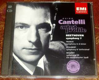 Guido Cantelli Artist Profile EMI 2CD OOP  