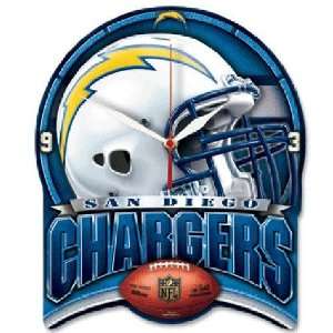   San Diego Chargers NFL High Definition Clock