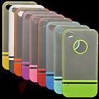 10 X Clear Rigid Plastic Crystal Back Cover Hard Case S