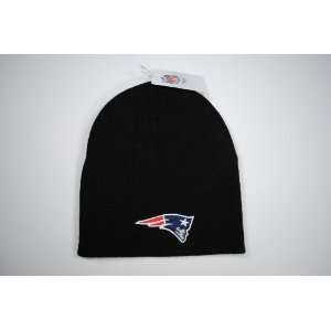   New England Patriot Black Knit Beanie Cap Winter Hat 