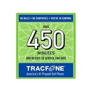  Tracfone 450 Minute Prepaid Card Electronics