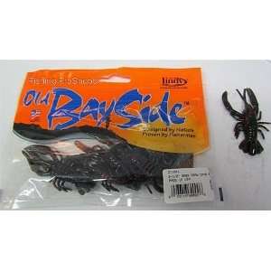  Lindy Old BaySide 2 1/2 Baby Craw Purple/Blk   6 pk 