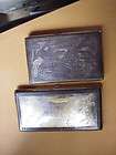 TWO VINTAGE INDIA CIGARETTE CASES