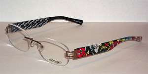   Eyeglasses 808 Latte Brown Rimless Designer Optical Frame EHL 808 51mm