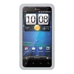  VMG HTC Vivid 3 ITEM Silicone Gel Skin Case Combo   Clear 