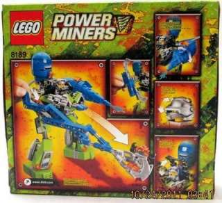 LEGO Power Miners Set New 183 pcs Set # 8189 Magma Mech Building Toy 