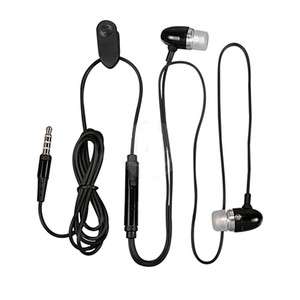   Headphone In Ear With Remote And Mic No Volume Controls Black  