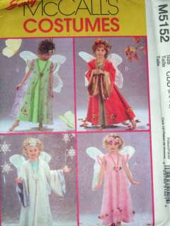mccalls 5152 girl costume pattern fairy uncut S6 8 new  