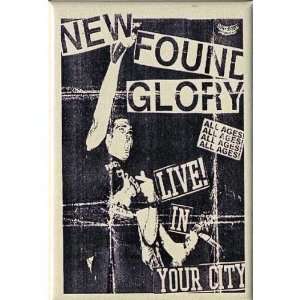 New Found Glory   Flyer Magnet 