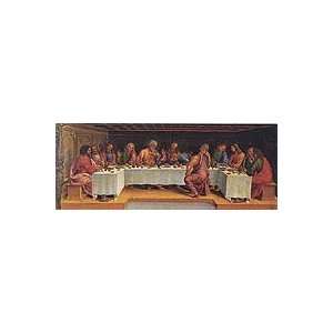   Signorelli the Last Supper.puzzles 1000 Educa Panoramic Toys & Games