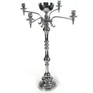  37 Inch 5 Light Candelabra with Bowl