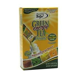 Healthy To Go Green Tea Fusion   Honey Lemon   6 ea  