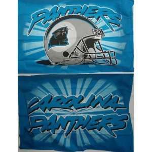  Two Standard Pillowcases Carolina Panthers Everything 
