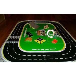  Radio Control Cars Playset  Raceway + Jump Park Toys 