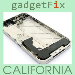 IPHONE 4 MIDFRAME FULL PARTS ASSEMBLY BEZEL HOUSING MID FRAME CHASSIS 