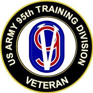  US Army Veteran 95th Infantry Division Sticker Decal 5.5 