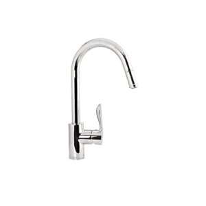   HIGHARC SINGLE HOLE KITCHEN FAUCET WITH PULL OUT
