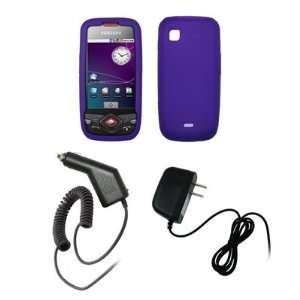  Samsung Galaxy Spica i5700   Purple Soft Silicone Gel Skin 