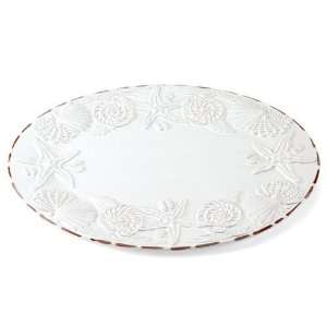  Mud Pie Gifts 10007 Shell Relief Platter 