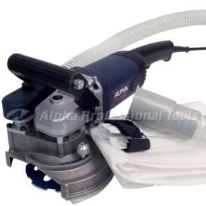 Alpha 110V Ecogrinder vacuum hand tool power dust free  