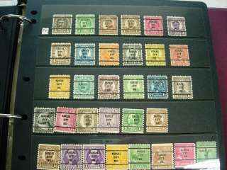 US, 1500+ Bureau Precancel Stamps in stockpages  