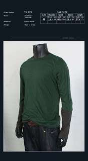 MENS STYLISH LAYERED(TWO IN ONE)KNIT T SHIRT.[GK04]3  