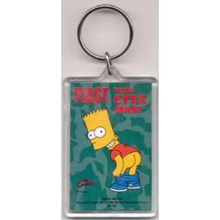  The Simpsons   Bart Simpson Feast Your Eyes Man   Acrylic 