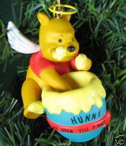 Disney Christmas Tree Ornament Winnie the Pooh Angel  