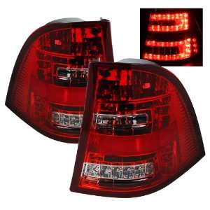   98 99 00 01 02 03 04 05 LED Tail Lights   Red Clear (Pair) Automotive