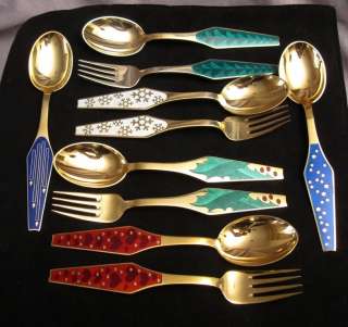 Denmark SORENCO Collection Christmas Fork Spoon Set SS  