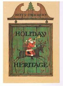 Betty Crockers Holiday Heritage Cookbook, 1966  