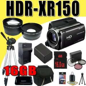  Sony HDR XR150 120GB High Definition HDD Handycam Camcorder 