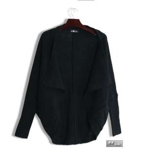 new autumn baggy cardigan batwing top sweater outwear jacket coat 2 