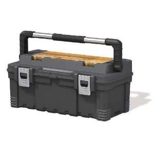  Keter 22 Hawk Tool Box with Removable Lid Organizer and 