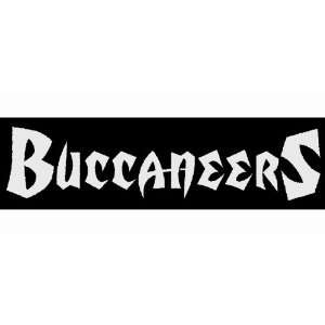  Tampa Bay Buccaneers Car Window DECAL Wall Sticker Text 