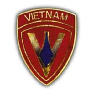  U.S.M.C. 5th Marine Division Vietnam Pin 1 Arts, Crafts 