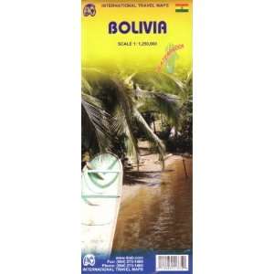  Bolivia 11,250,000 Travel Map [Map] ITM Canada Books