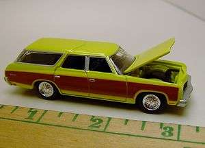 JL 73 CHEVY CAPRICE WAGON CLASSIC CAR W/RUBBER TIRES LIMITED EDITION 