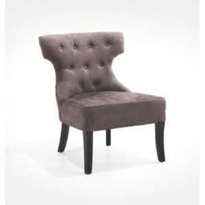  Armen Living Ritz Fabric Club Chair Furniture & Decor