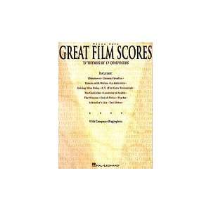  Great Film Scores   Piano Solo Songbook Musical 
